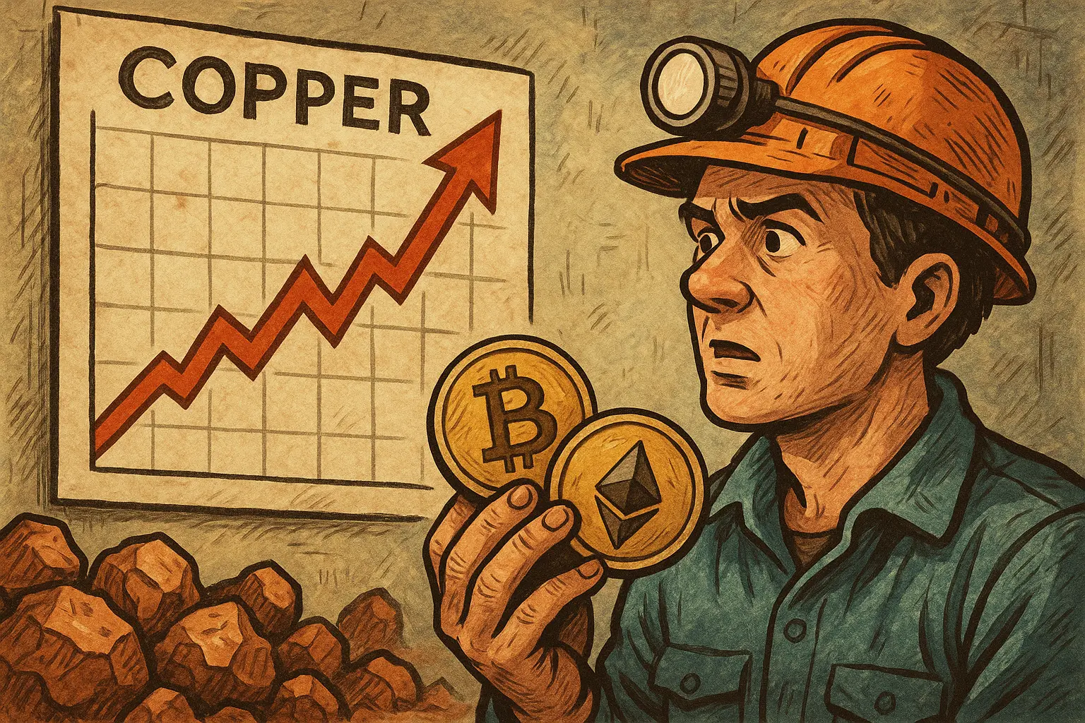 Ash Crypto：铜期货创每磅 6.69 美元新高，山寨币或滞后跟涨
