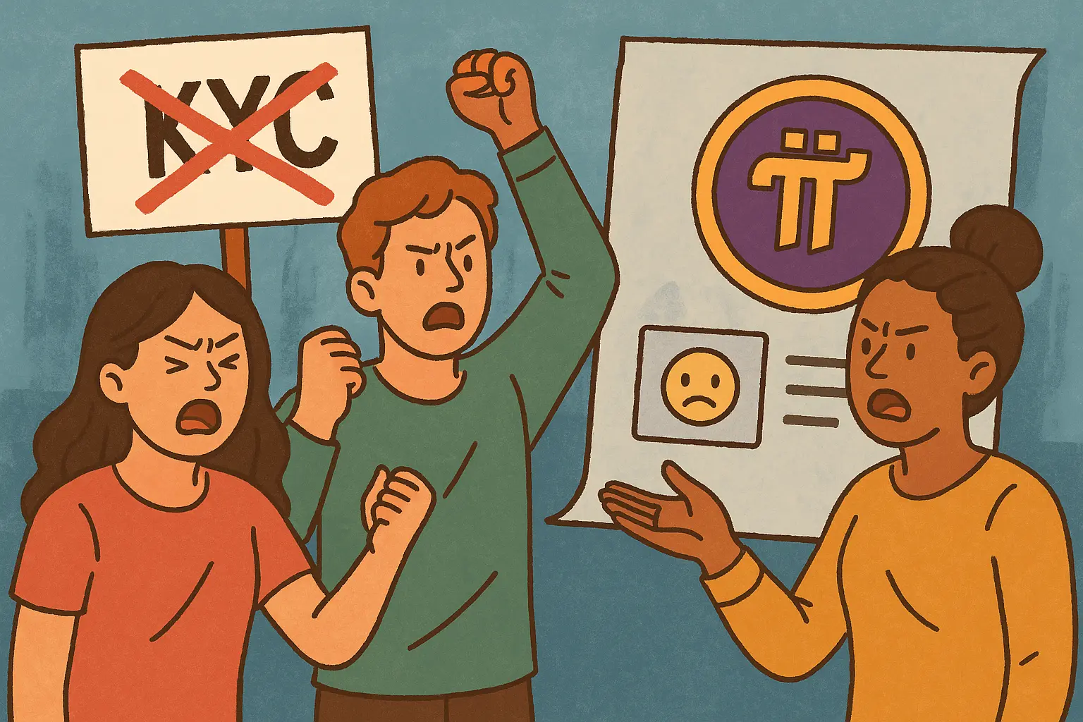 Pi Network 4 月 KYC 更新遭先驱者强烈反对，暂定状态问题未解