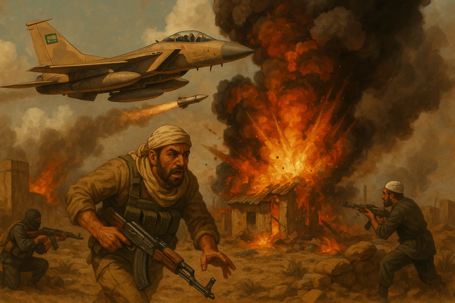 路透独家：沙特战机空袭伊拉克和伊朗系民兵目标