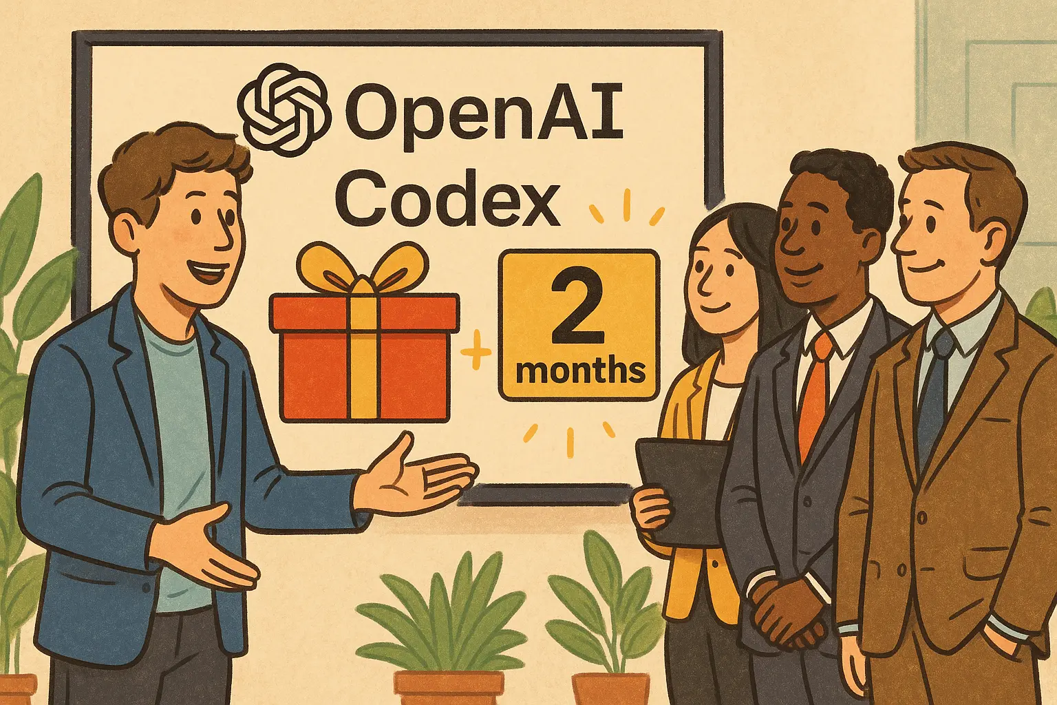 Sam Altman 宣布：OpenAI Codex 向企业赠送两个月“免费”使用