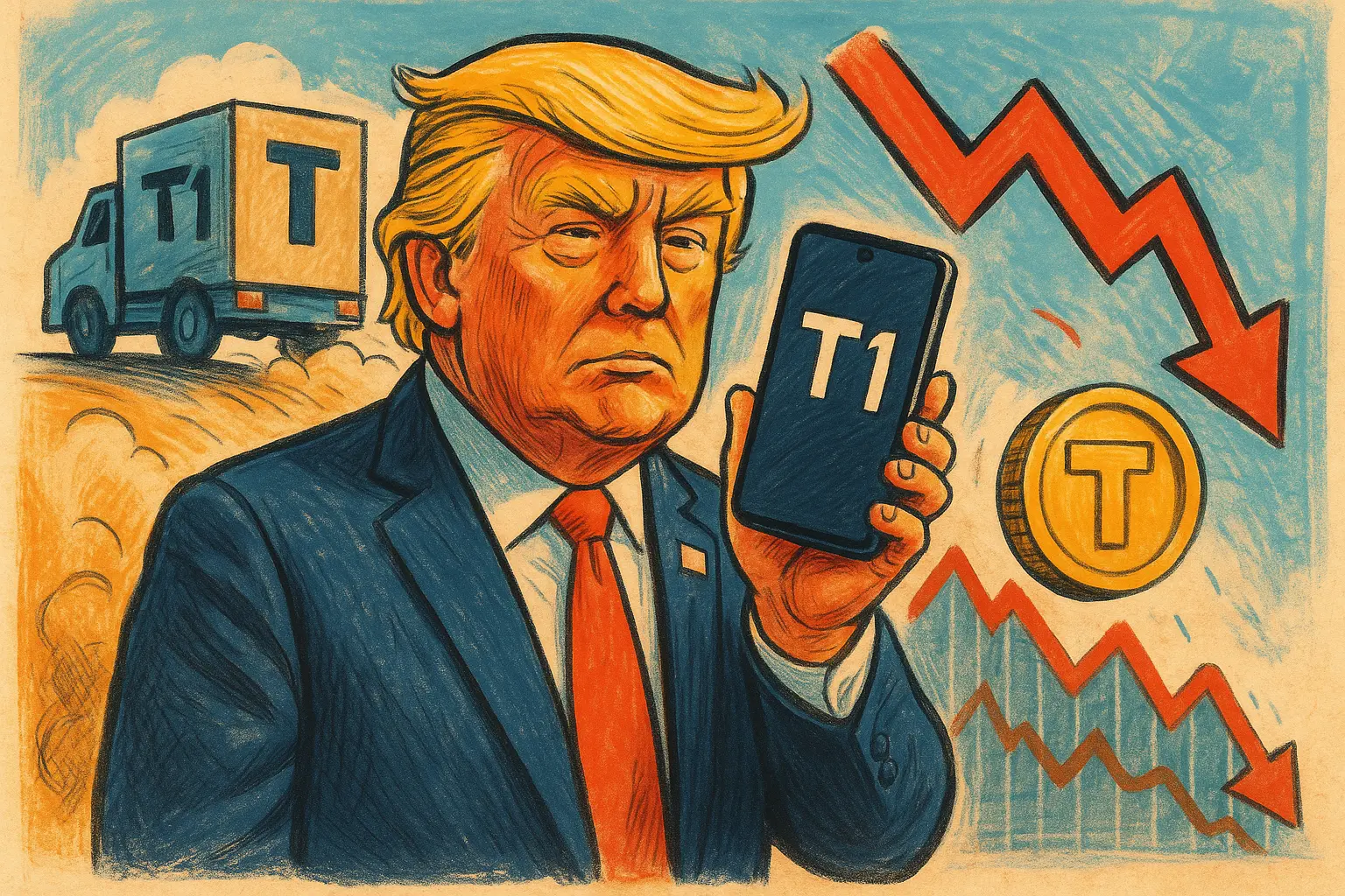 特朗普 T1 手机下周发货，TRUMP 代币仍跌 5%