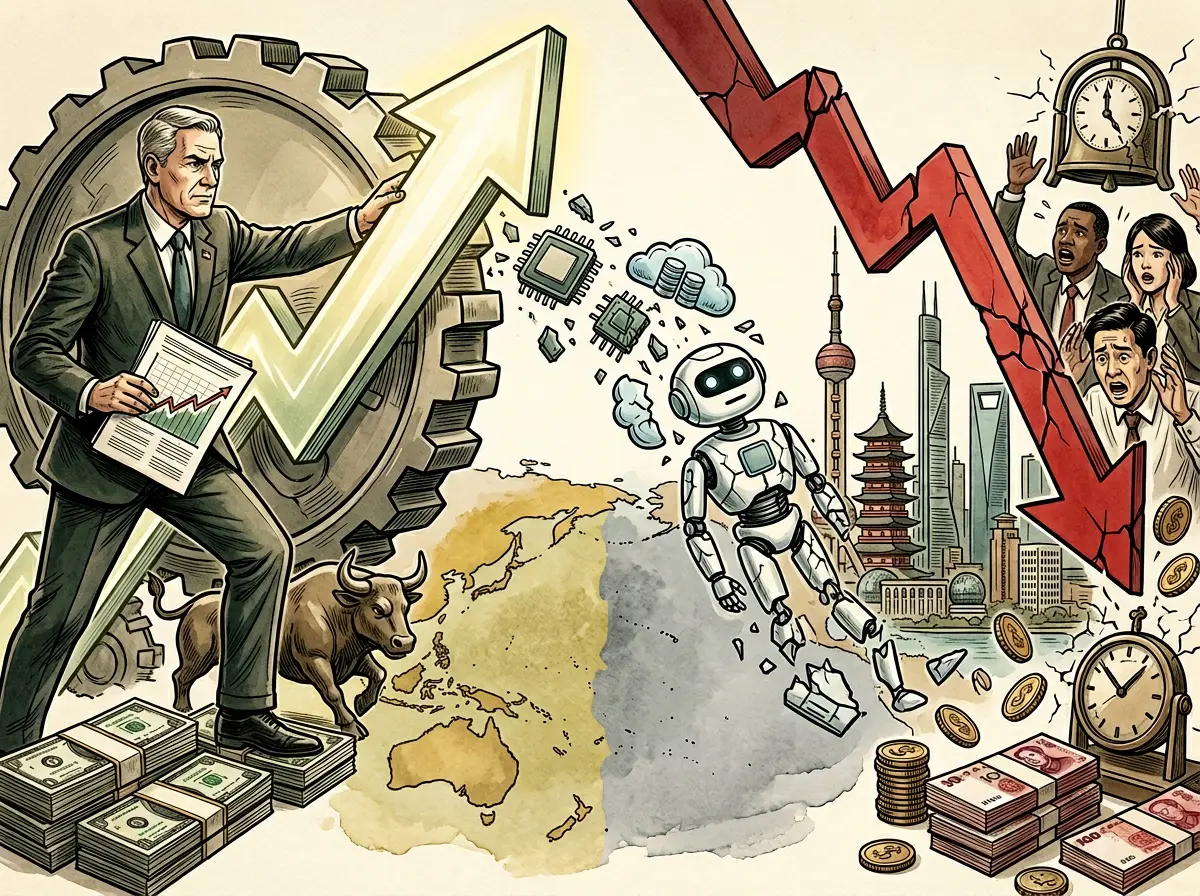 美国就业数据推升联準會&ldquo;升息&rdquo;押注，美国 AI 科技股抛售蔓延至亚洲股市