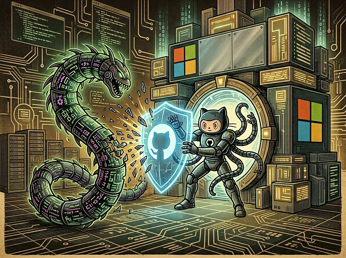 TeamPCP Miasma 蠕虫入侵微软程序库，GitHub 自动防御拦截