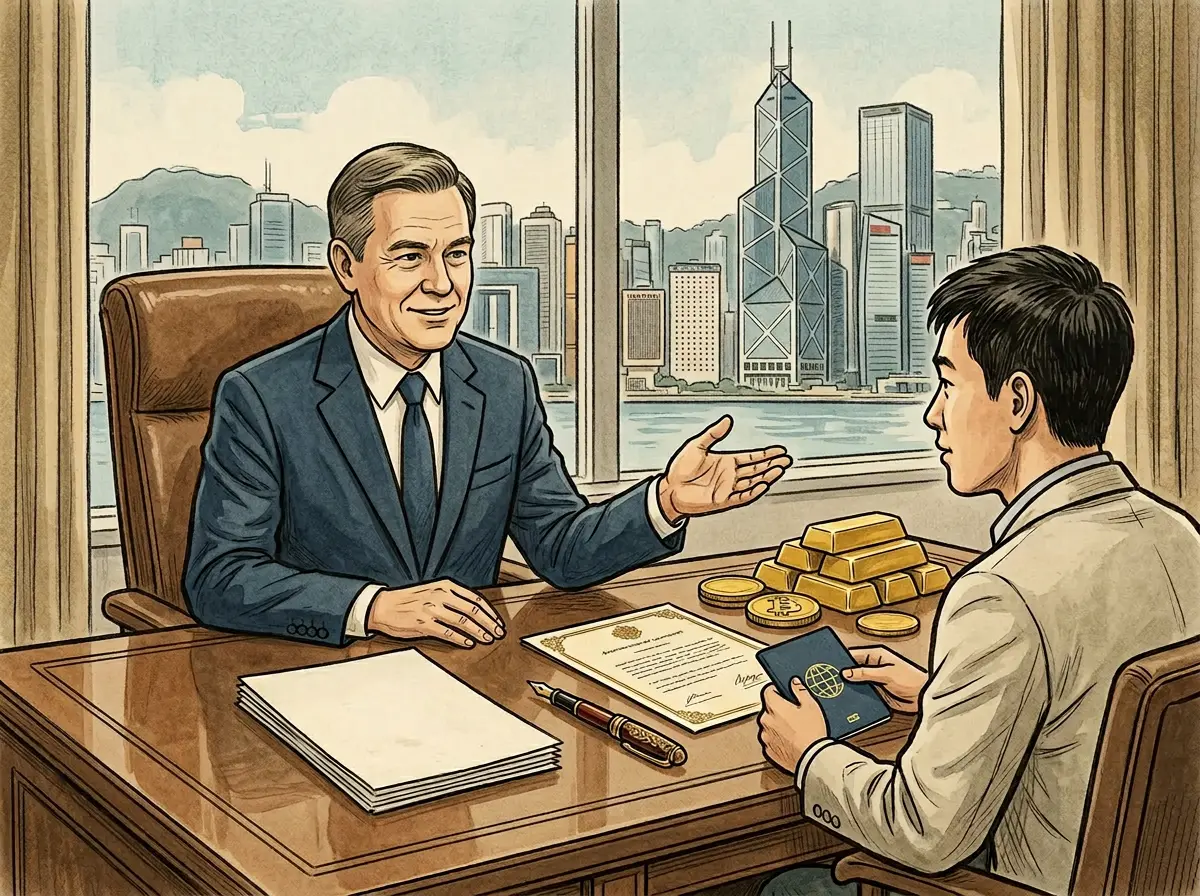 香港金管局：内地客户可正常申请开户，新投资账户须书面声明资金来源