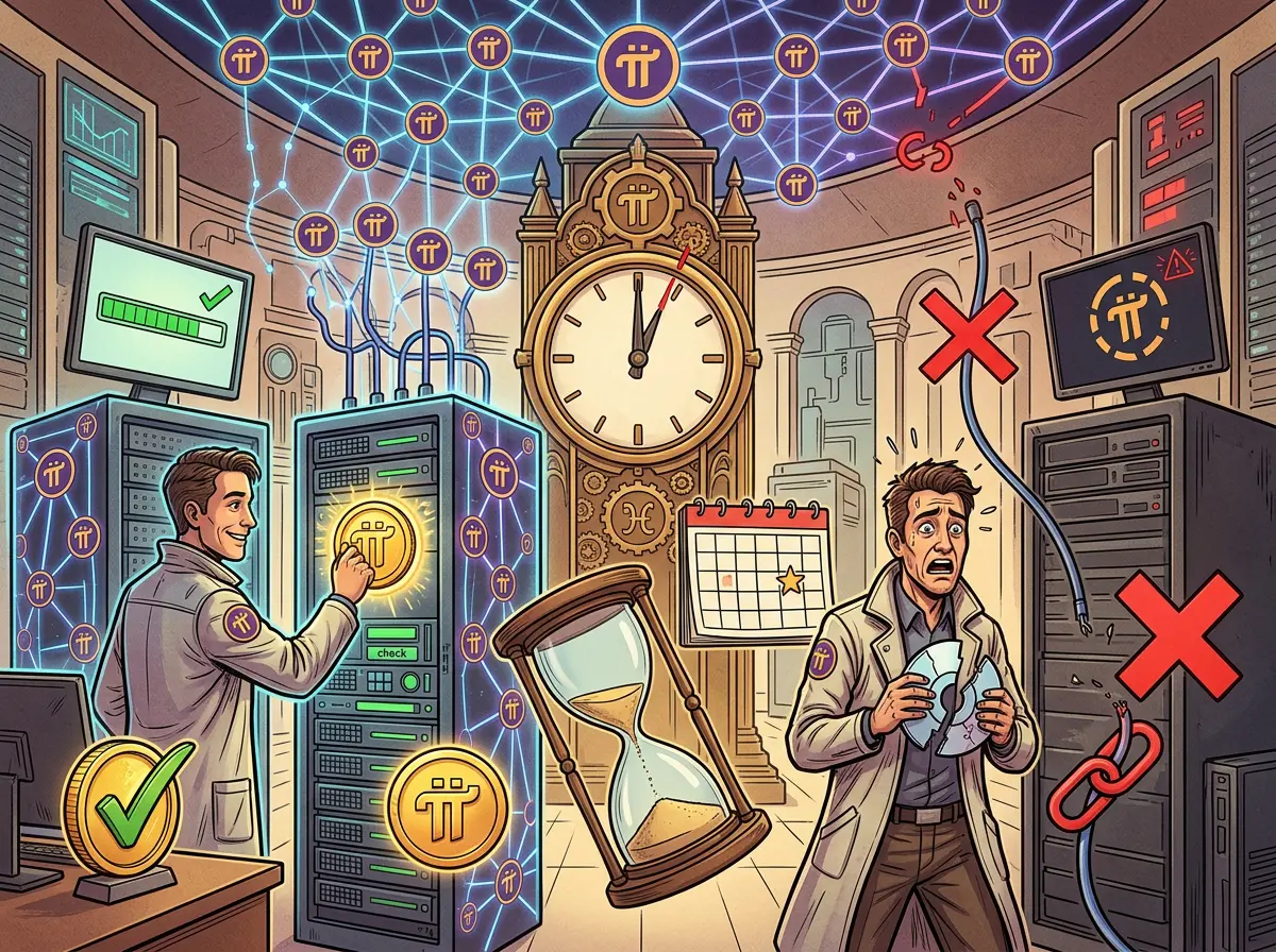 Pi Network 节点从业者升级截止 6 月 18 日，逾期断开主网