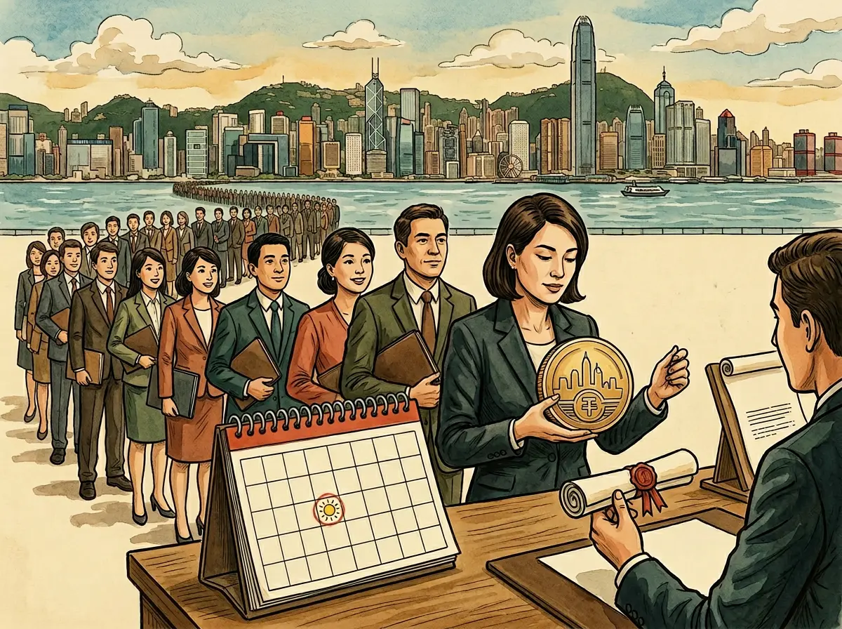 许正宇：香港稳定币预计年中推出，后续牌照数量极为有限