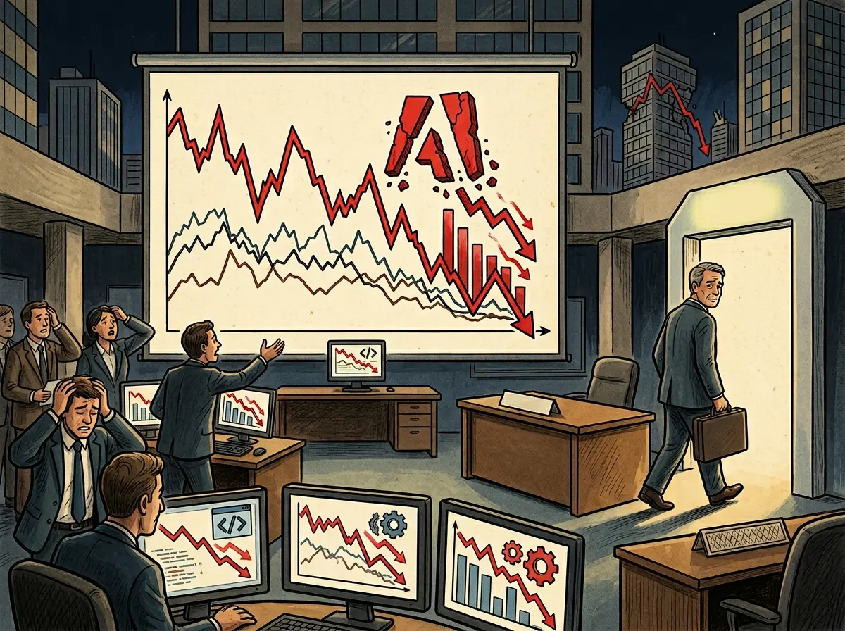 Adobe 盘后股价下跌 5.5%，CFO 离职加剧软件股忧虑