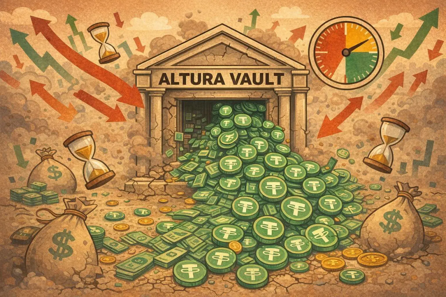 Altura Vault 因赎回压力启动有序清盘，24小时处理超850万USDT