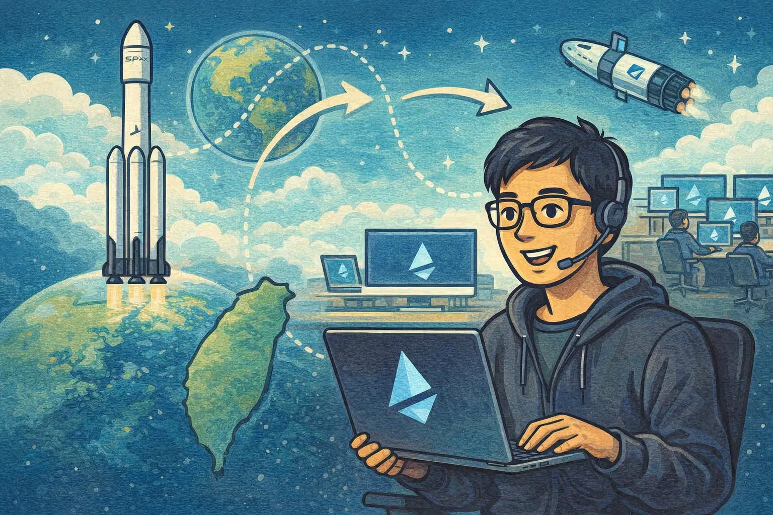 SpaceX 收购 Cursor 幕后：台湾工程师黄绍儒从休学到创始工程师