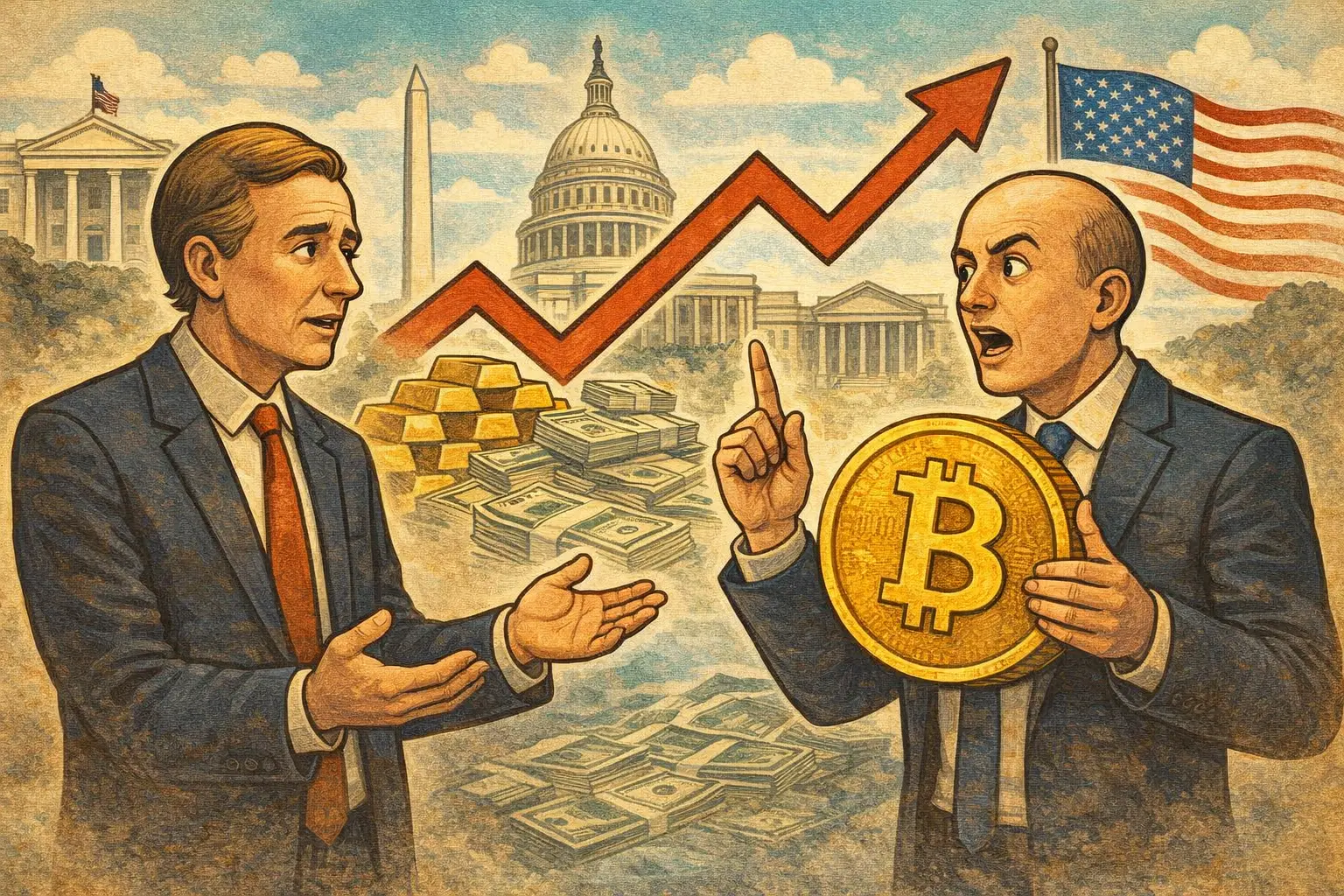 貝萊德董事總經理：美國財政是比特幣未來一年最重要驅動因素