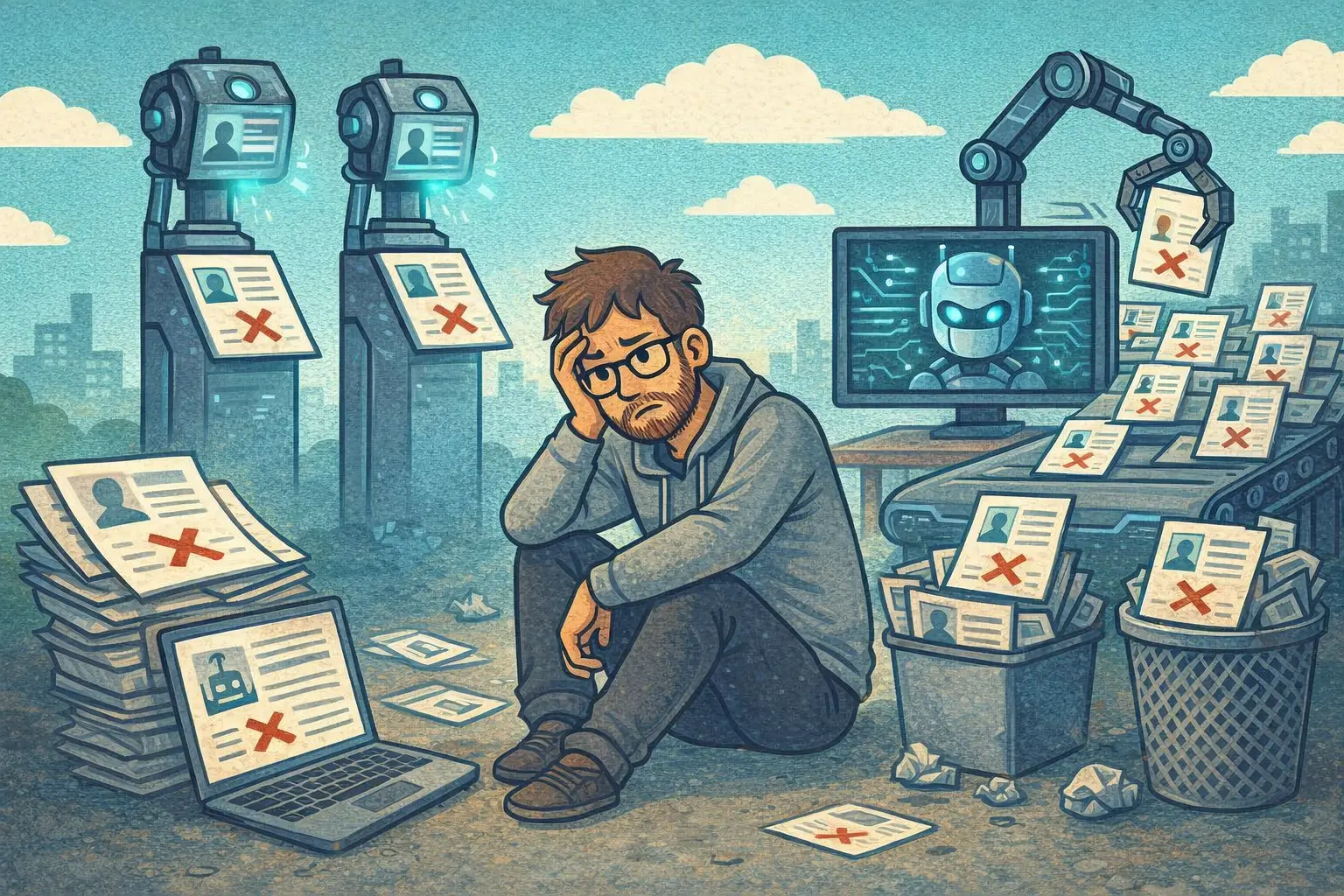 前暴雪工程师 6 个月求职屡次受挫，&ldquo;批&rdquo;AI 筛选机制制造求职悖论