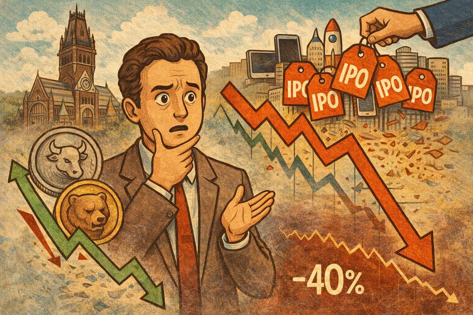 哈佛经济学家警告：超级 IPO 热潮抽走流动性，GMO 模型估算美股下跌风险达 40%
