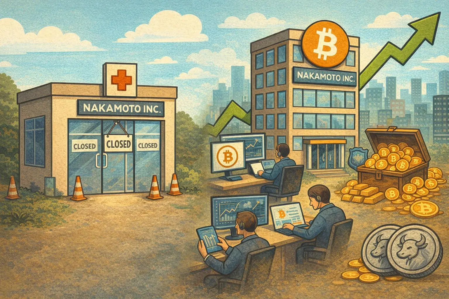 Nakamoto Inc. 医療診所关闭，全面转型为&ldquo;比特币媒体资产管理公司&rdquo;
