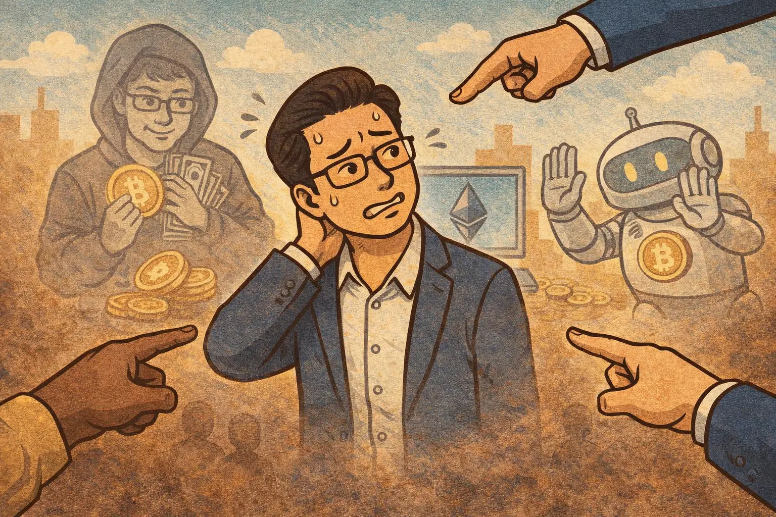何一指控&ldquo;朱潘&rdquo;多次冒充行骗，CoinUp 发声明否认为平台成员