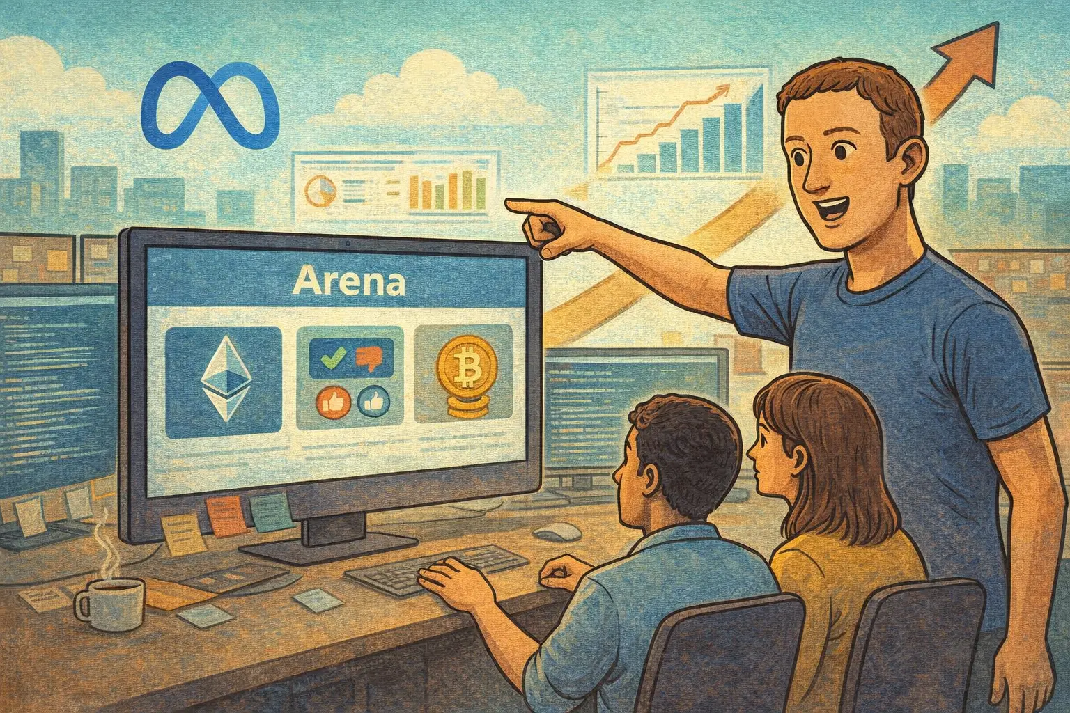 祖克柏指示 Meta 开发预测市场应用 Arena，项目设为最高优先级