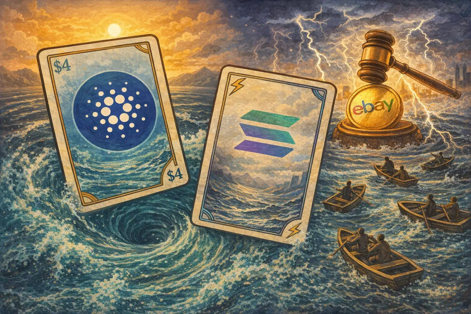 Maelstrom 研報：CARDS 夏末目標 4 美元，Solana 手續費挑戰 eBay