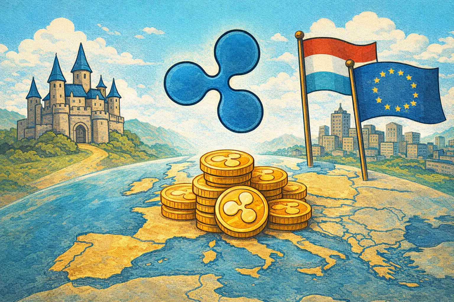 Ripple 获卢森堡 MiCA 初步授权，覆盖 EEA 全部 30 国